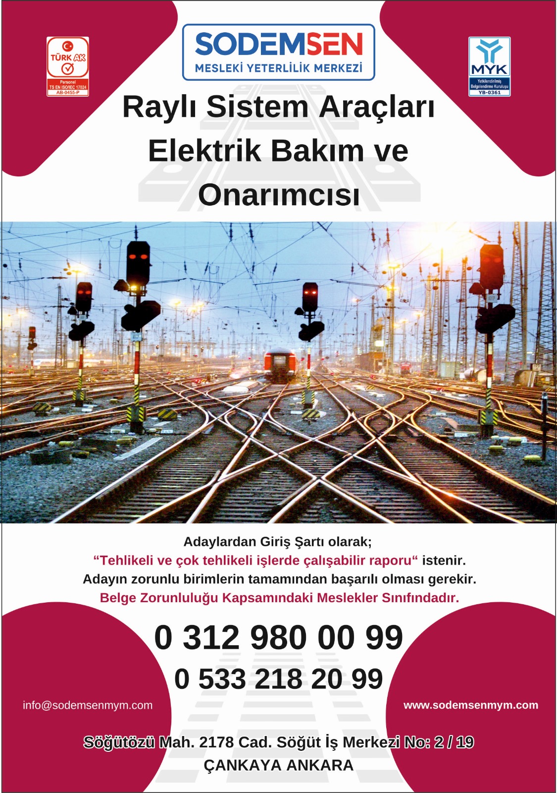 raylı sistem elektrik